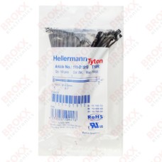 Kabelbinder 100 mm Zwart - 100 stuks