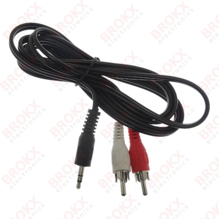 3,5 mm Jack  - Tulp kabel(stereo) 1,5 m