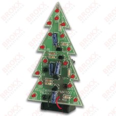 Kerstboom met knipperende LED's