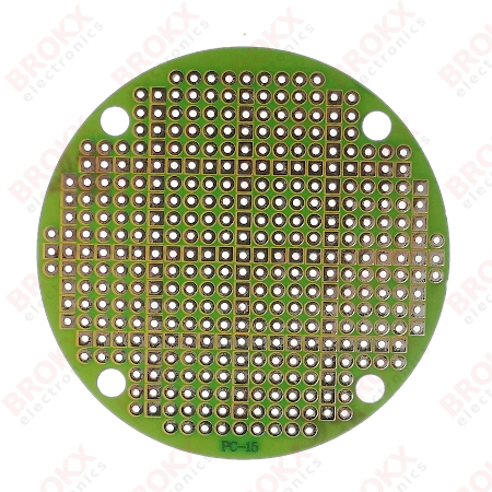 Experimenteer printplaat 60 mm Rond