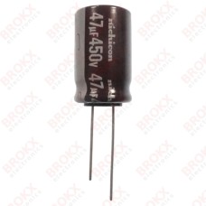 47 µF 450 V 105 ºC