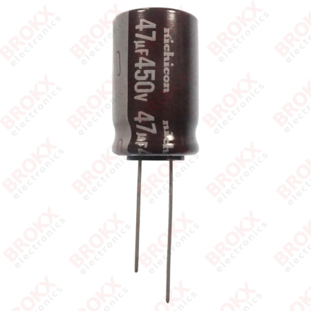 47 µF 450 V 105 ºC