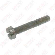 M5 x 30 Metaalschroef met zaagsnede verzinkt