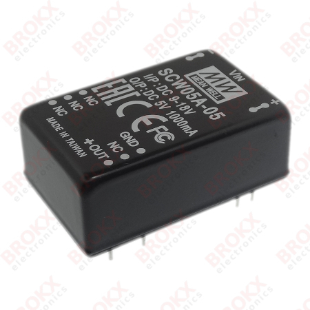 DC-DC Converter 9-18VDC to 5 VDC 5 W