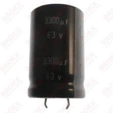 3300 µF 63 V 85 ºC