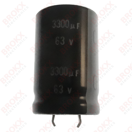 3300 µF 63 V 85 ºC