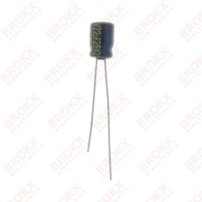 22 µF 25 V 105 ºC