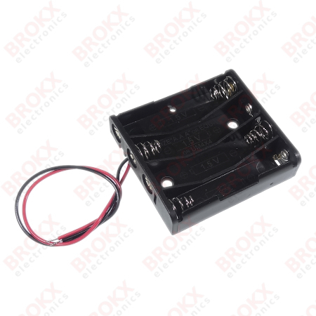 Batterij houder 4 x AAA