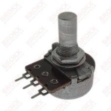 47 kΩ - 300 graden draai - 6 mm as - log