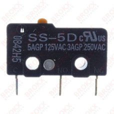 Microswitch - Wissel contact (SPDT)