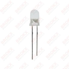 LED koud wit 5 mm bipolair