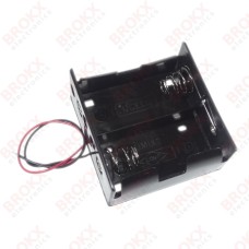 Batterij houder 2 x D