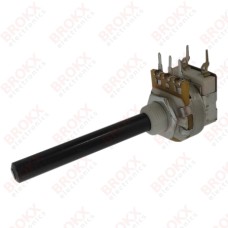 470 kΩ - 300 graden draai - 6 mm met schakelaar