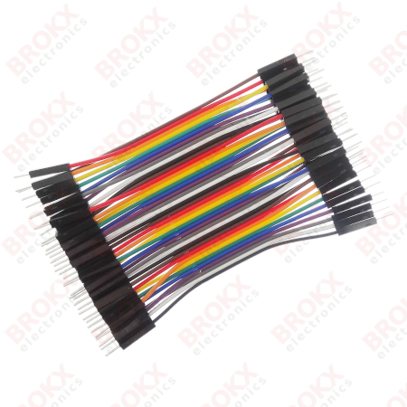 Jumper wires male-male 10 cm
