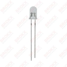 LED knipper oranje 5 mm (3-5 V)