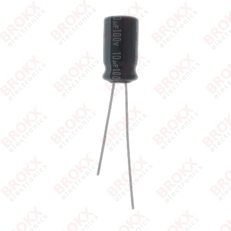 10 µF 100 V 105 ºC