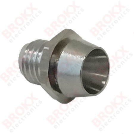 Fitting voor 3 mm LED - metaal