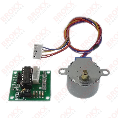 Stappenmotor met ULN2003 board