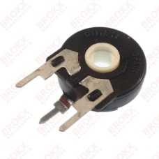 Trimmer 500 KΩ  staand 15 mm