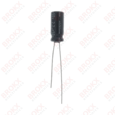 2,2 µF 50 V 85 ºC Bipolair