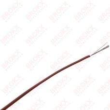 Montage draad 0,14 mm² (Soepel) Bruin