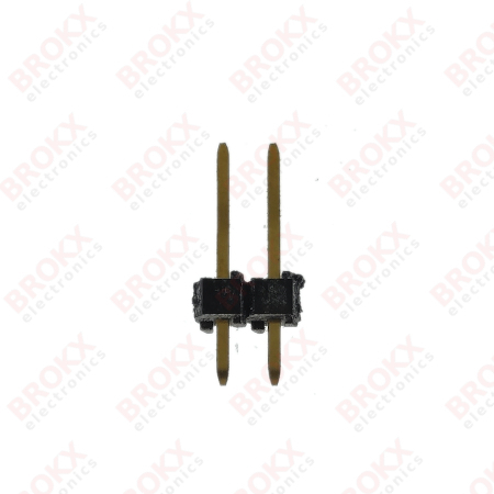 Header Pin - steek 2,54 mm - 1x2