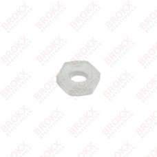 M2 Zeskantmoer Nylon