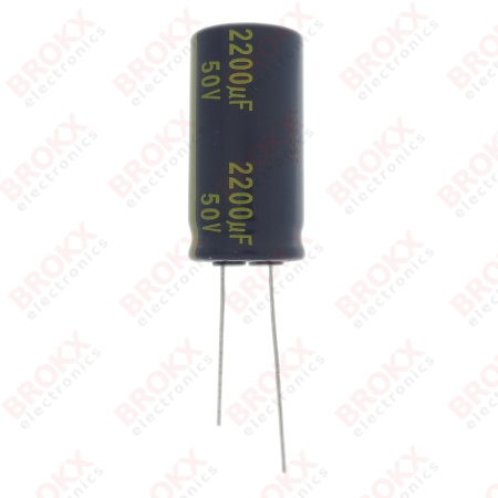 2200 µF 50 V 105 ºC