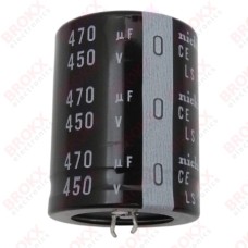 470 µF 450 V 85 ºC