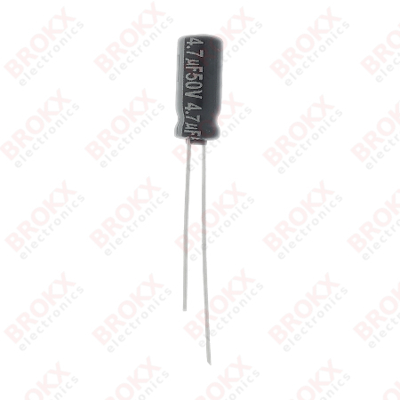 4,7 µF 50 V 105 ºC