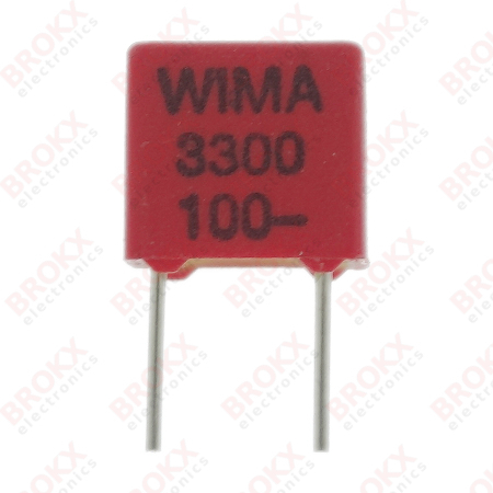 3,3 nF 100V 2,5%