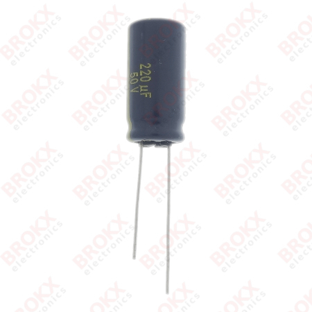 220 µF 50 V 105 ºC