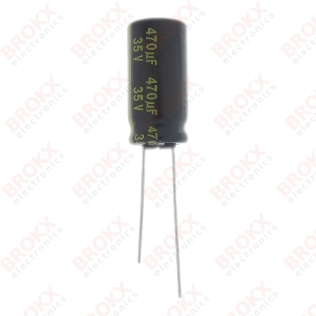 470 µF 35 V 105 ºC