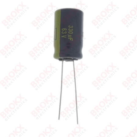 330 µF 63 V 105 ºC