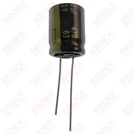470 µF 63 V 105 ºC