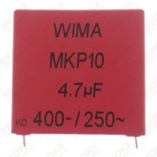 4,7 µF 400 VDC 250 VAC