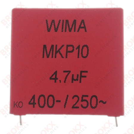 4,7 µF 400 VDC 250 VAC