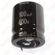 100 µF 400 V 105 ºC