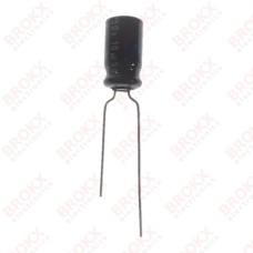 10 µF 50 V 85 ºC Bipolair
