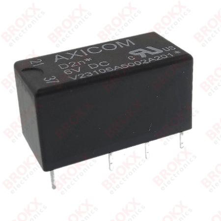 Dubbel Wissel Contacten (DPDT) - 6 VDC
