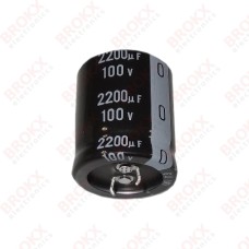 2200 µF 100 V 105 ºC