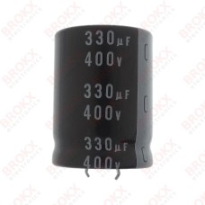330 µF 400 V 105 ºC