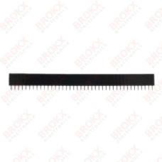 Header Pin Female - steek 2,54 mm - 1x40