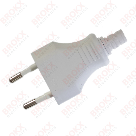 AC Europa stekker plat wit