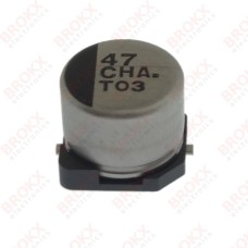 47 µF 16 V 105 ºC