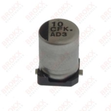 10 µF 16 V 105 ºC