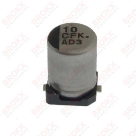 10 µF 16 V 105 ºC