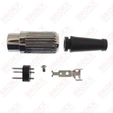 DIN plug 3 pins male