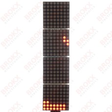 LED Matrix module 32x8 Rood