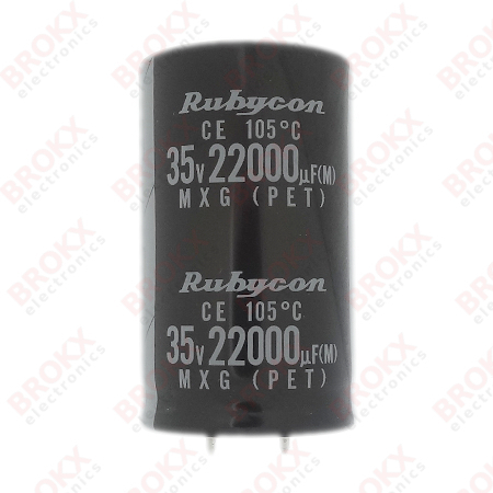 22000 µF 35 V 105 ºC